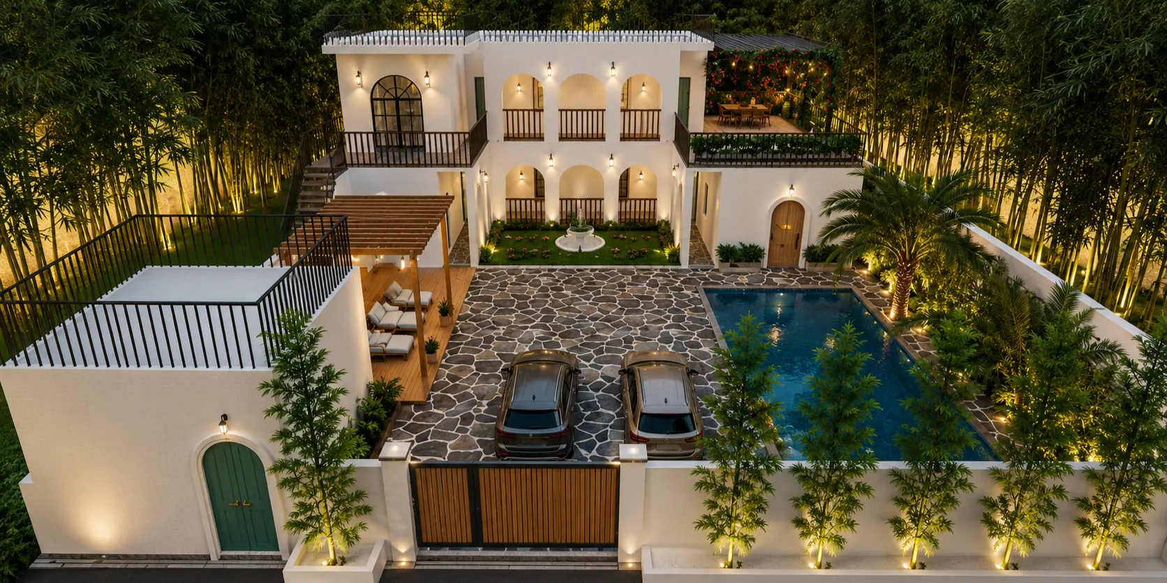 Pringlai Farm Chilkur Architecture Design